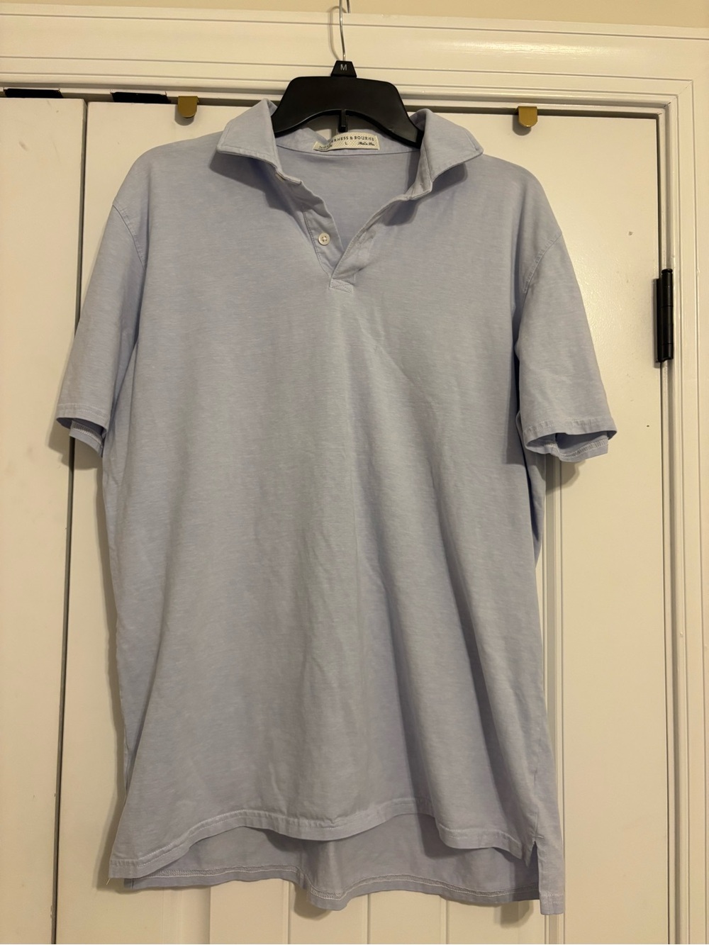 Holderness & Bourne Striped Polo with Country Club Logo